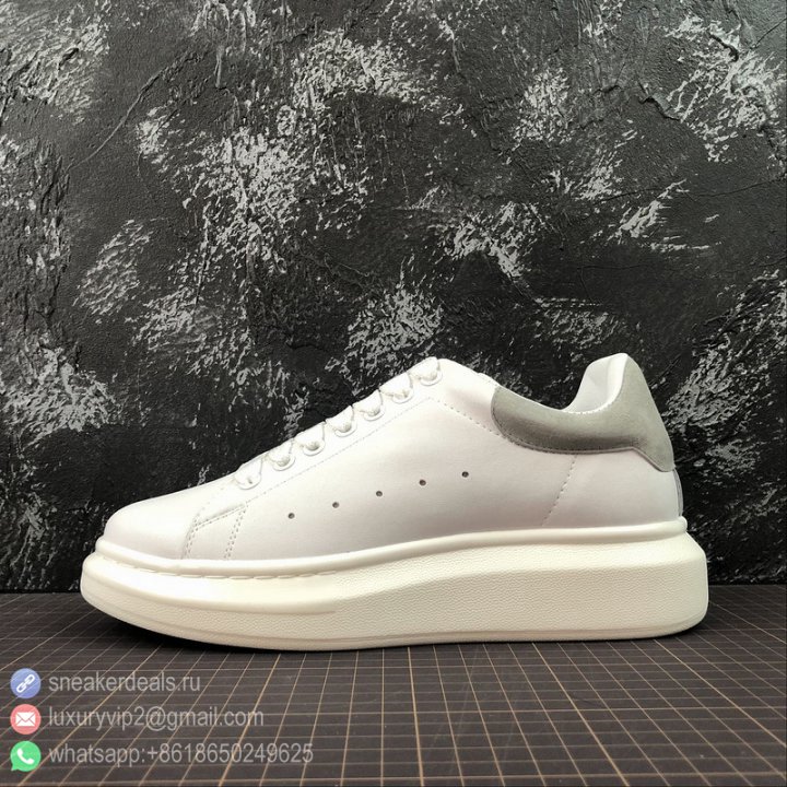 Alexander McQueen Sole Unisex Sneakers 37681 White&Grey